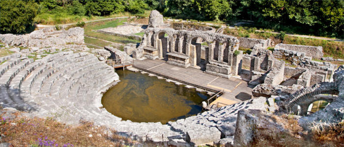 Antikes Amphitheater von Butrint