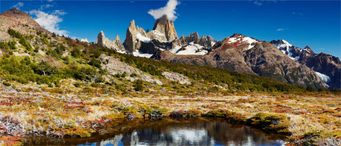 Berühmter Berg in Patagonien - Argentinien