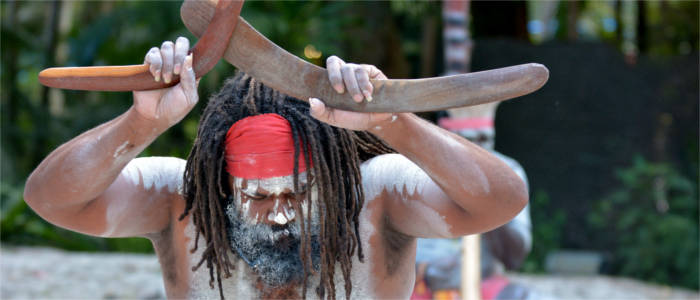 Ritual der Ureinwohner Australiens