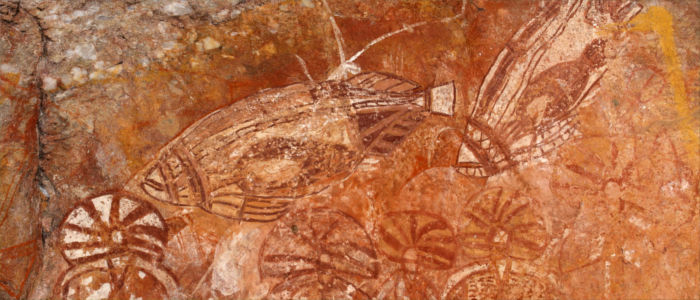 Australiens Kunst der Aborigines