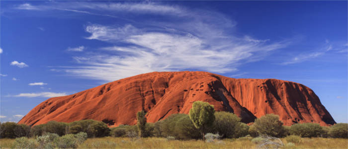 Berühmter Felsen in Nordaustralien