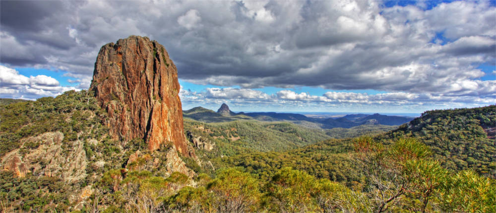 Basaltfelsen in New South Wales