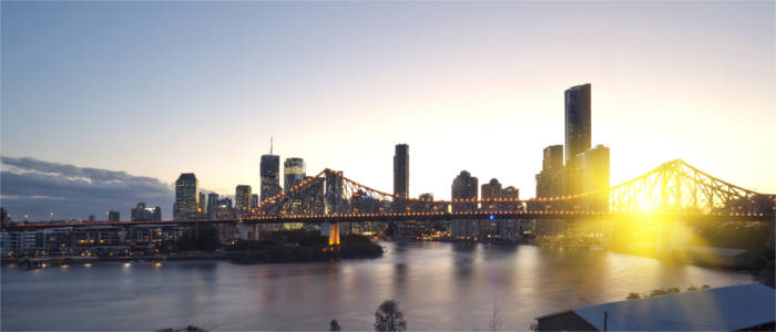 Skyline von Brisbane