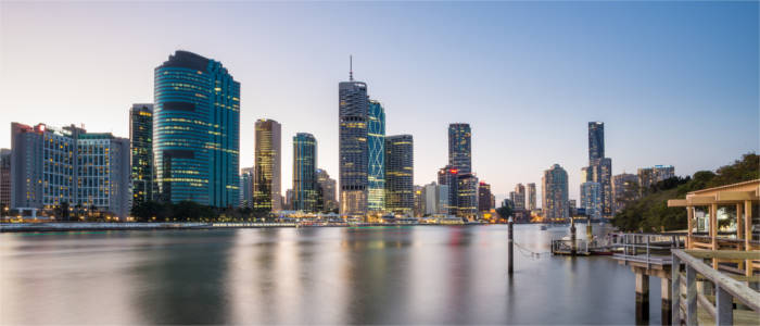 Brisbane am Brisbane River