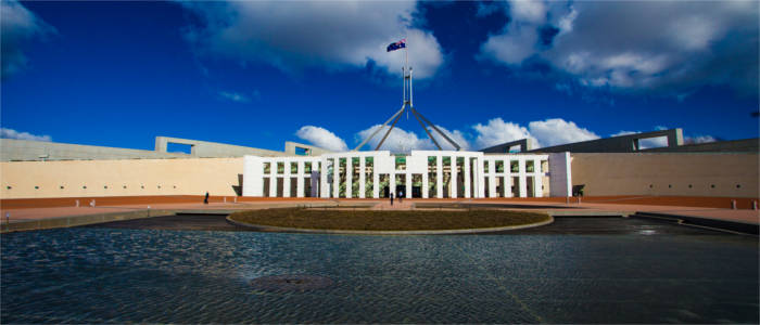 Regierungssitz in Canberra