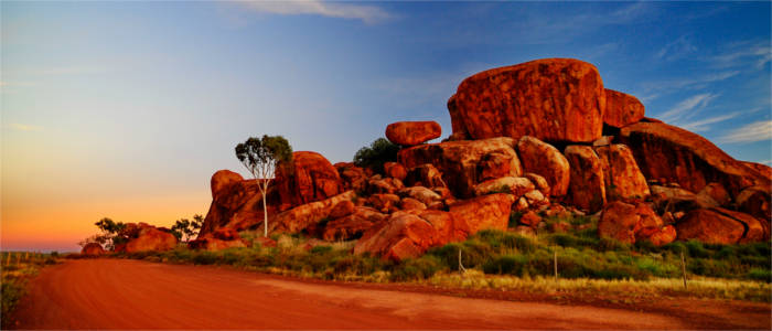 Felsgruppe in Nordaustralien