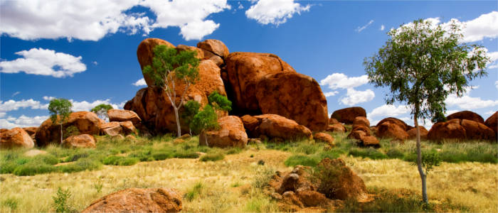 Felsformation im Red Centre