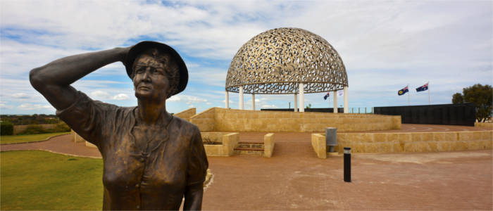 Denkmal an der Coral Coast