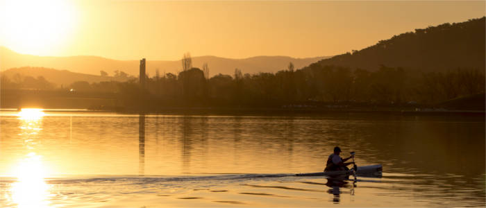 Wassersport im Australian Capital Territory