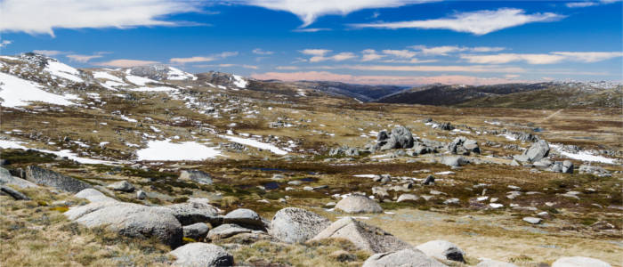 Nationalpark in den australischen Alpen