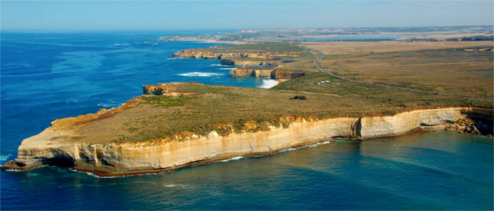 Küstenverlauf der Great Ocean Road