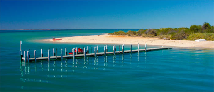 Berühmter Strand in Western Australia