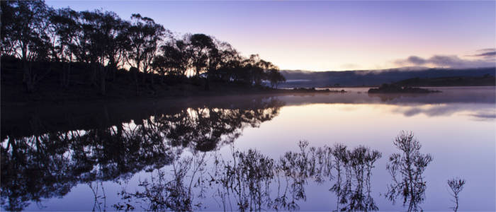 See in den australischen Alpen