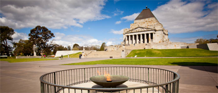Kriegsdenkmal in Melbourne
