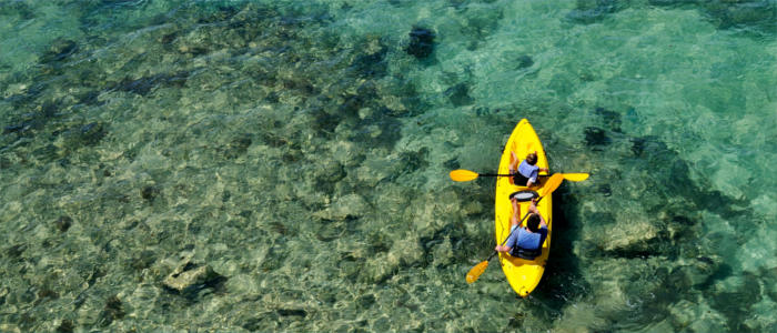 Paddeln vor Bermuda
