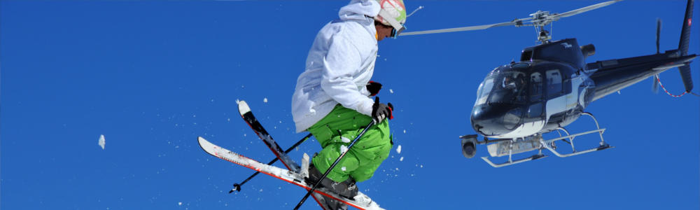 Extremsportart Heliskiing