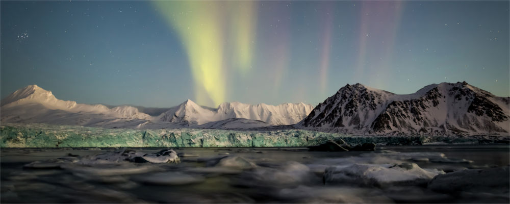 Gletscher in Spitzbergen