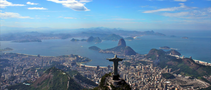 Christo Redentor in Rio de Janeiro, Brasilien
