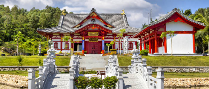 Tempel auf Hainan