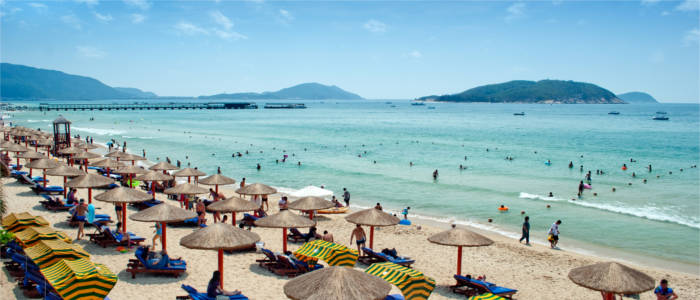 Traumstrand auf Hainan