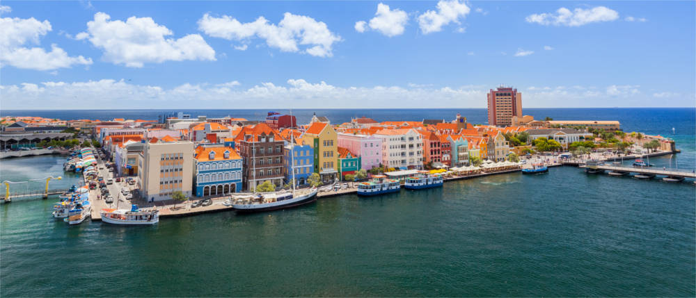 Die Hauptstadt von Curacao