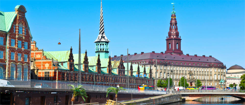 Historische Gebäude in Kopenhagen