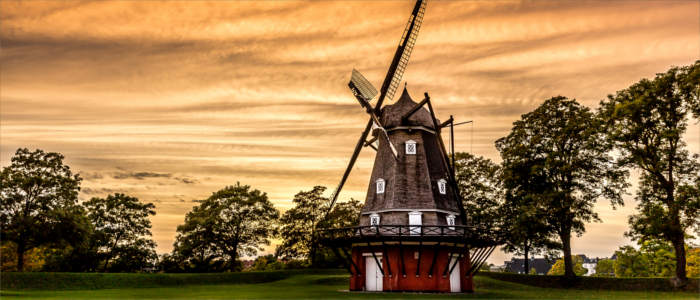 Windmühle in Dänemark