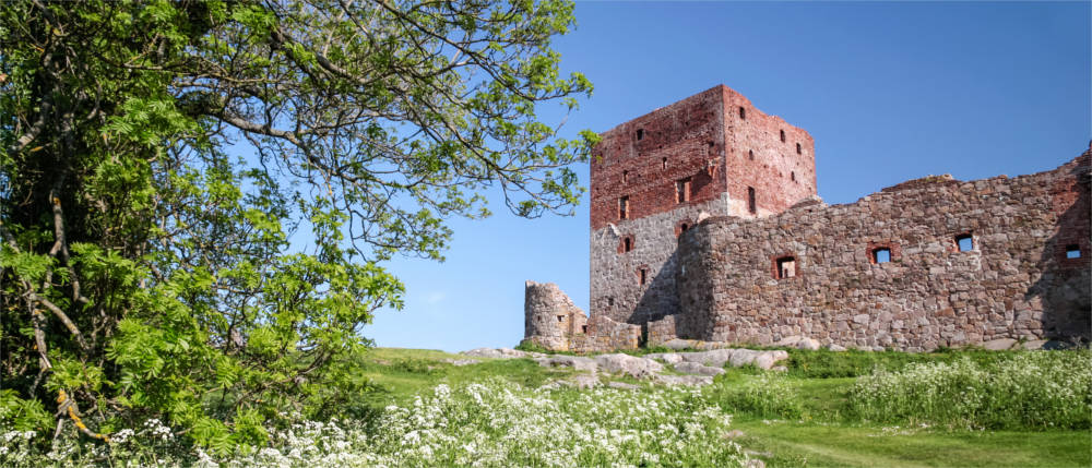 Burgruine auf Bornholm