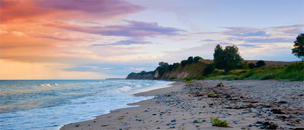 Strand auf Mön