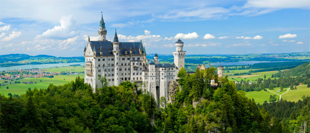 Neuschwanstein oberhalb von Schwangau