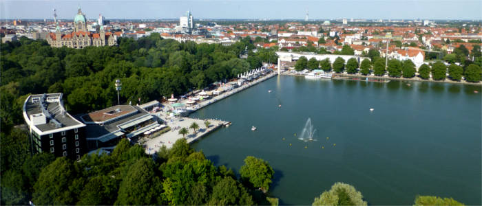 Der Maschsee in Hannover