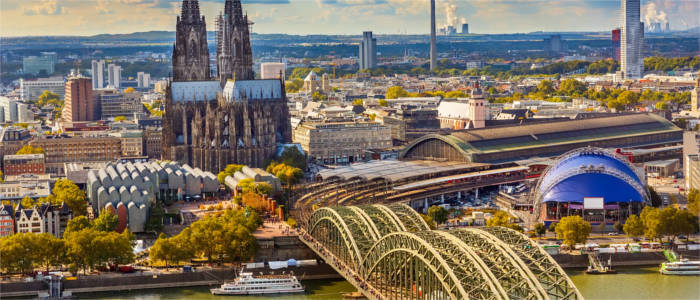 Blick über Köln