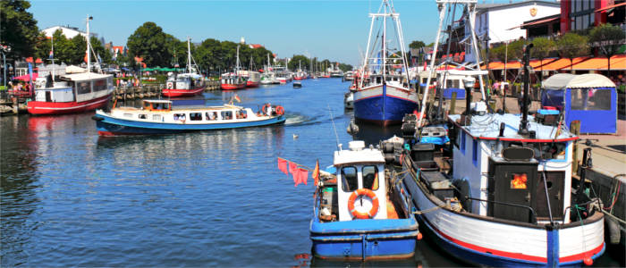 Boote in Rostock