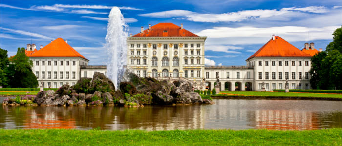 Berühmtes Schloss in München