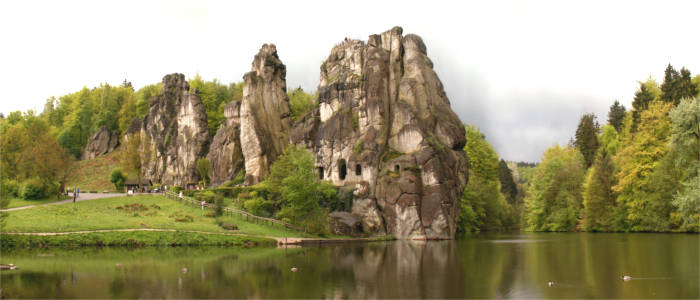 Externsteine im Teutoburger Wald