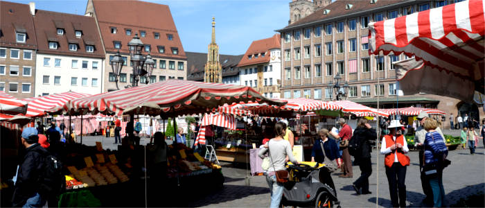 Hauptmarkt in Nürnberg