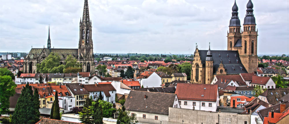 Die Stadt Speyer in der Pfalz