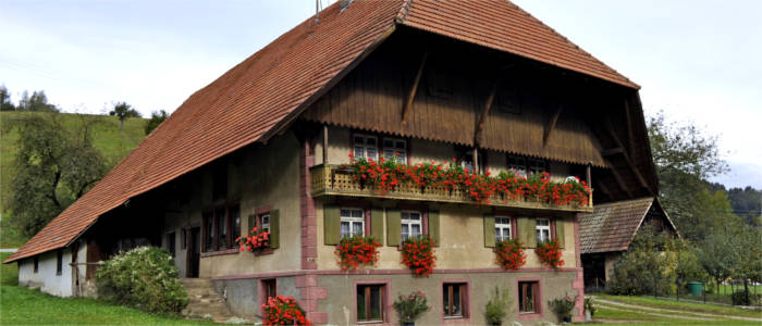 Traditionelles Haus im Schwarzwald