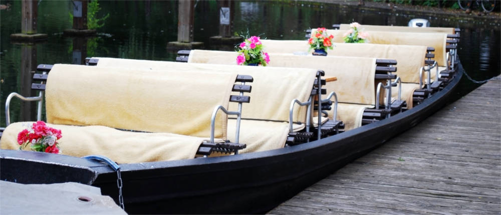 Boot fahren im Spreewald