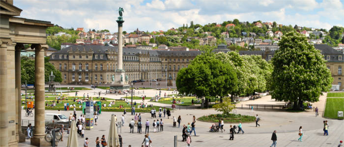 Die Landeshauptstadt von Baden-Württemberg