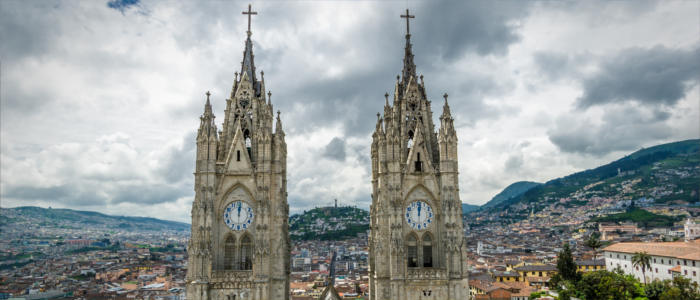 Hauptstadt Quito von Ecuador
