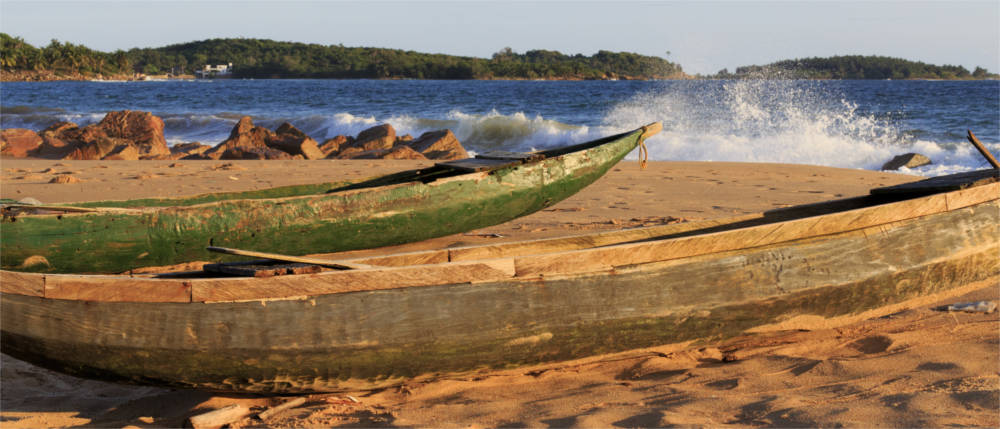 Kanuboote in Ghana