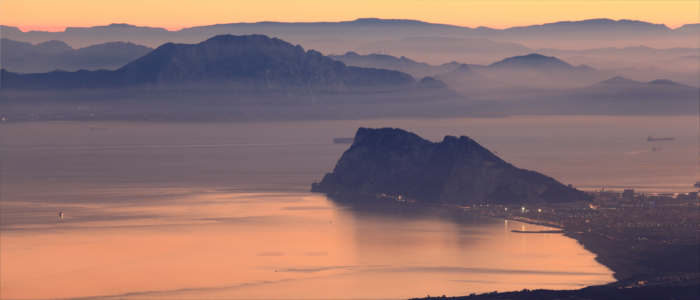 Der Felsen vor Afrika - Gibraltar
