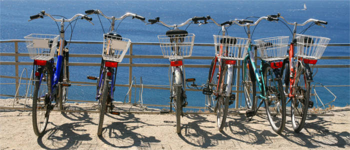 Fahrrad fahren auf der Insel Kos
