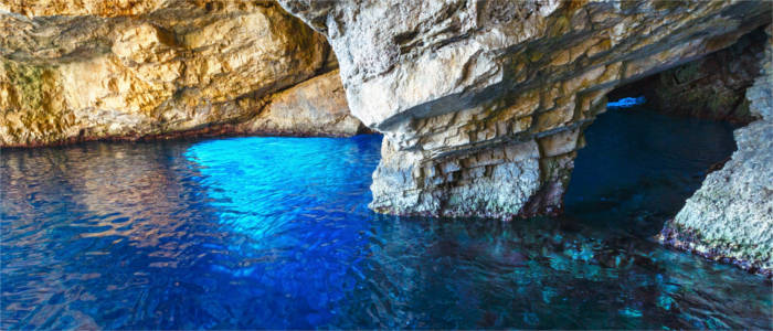 Höhlen auf Zakynthos