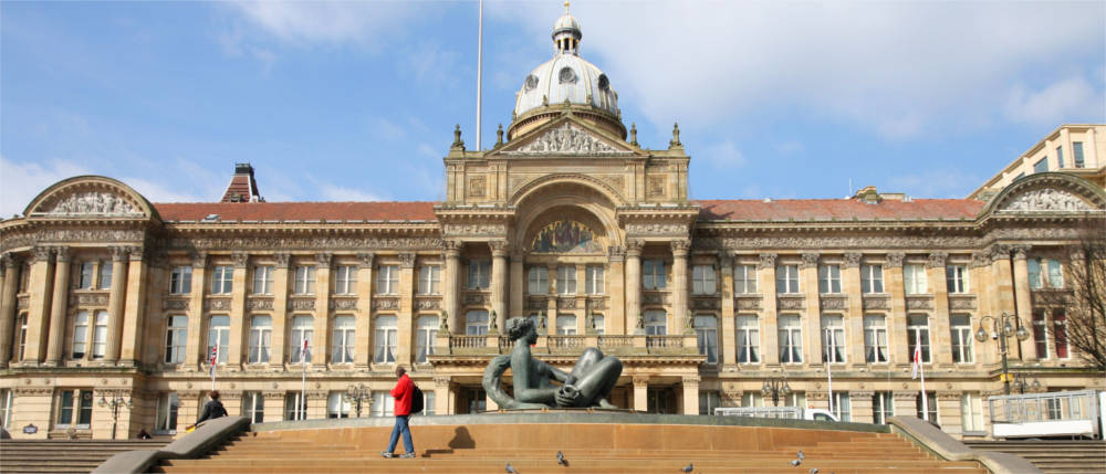 Der Victoria Square in Birmingham