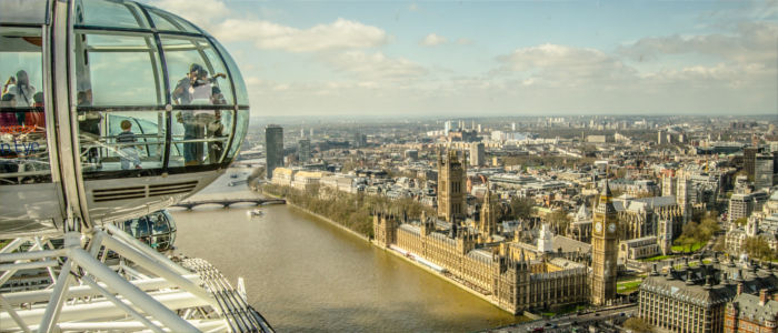 Fahrt im London Eye