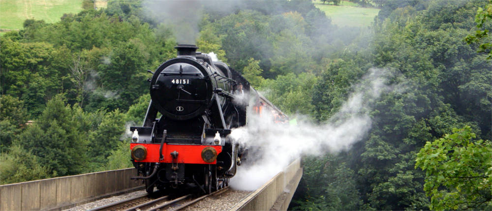 Eisenbahn im Peak Valley Nationalpark