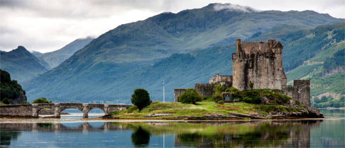 Schloss in den Highlands