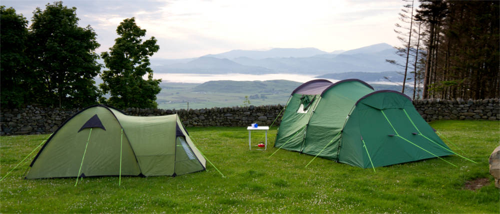 Zelten in Snowdonia